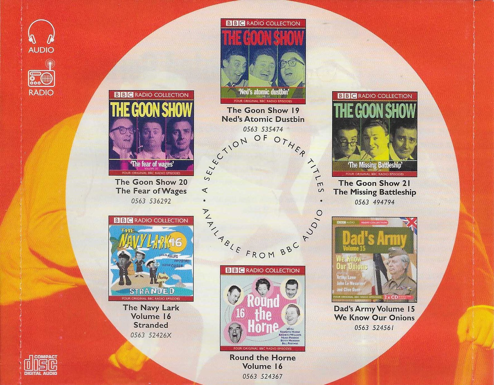 Middle of cover of ISBN 0-563-52466-9